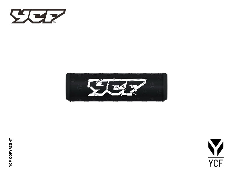 Puff negro para manubrio de aluminio L=195mm