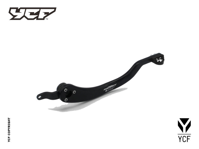 Pedal de freno de aluminio negro