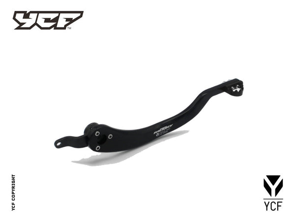 Pedal de freno de aluminio negro